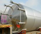 Unused-UNUSED: Feldmeier jacketed tank, 10,000 gallon, 316L stainless steel, vertical. 126