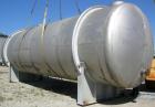 USED: Fesco tank, 20,000 gallon, 304 stainless steel, horizontal. Approximate 120