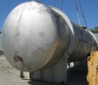 USED: Fesco tank, 20,000 gallon, 304 stainless steel, horizontal. Approximate 120