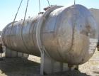 USED: Fesco tank, 20,000 gallon, 304 stainless steel, horizontal. Approximate 120