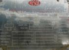 USED: Fesco tank, 20,000 gallon, 304 stainless steel, horizontal. Approximate 120