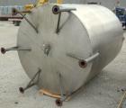 Used Filpaco Industries Tank, Approximate 6,000 Gallon, 304 Stainless Steel, Vertical.  Approximate 114