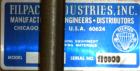 Used Filpaco Industries Tank, Approximate 6,000 Gallon, 304 Stainless Steel, Vertical.  Approximate 114