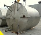 Used- Filpaco Industries Tank, Approximate 6,000 Gallon, 304 Stainless Steel, Vertical.  Approximate 114