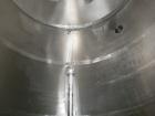 Used- Filpaco Industries Tank, Approximate 6,000 Gallon, 304 Stainless Steel, Vertical.  Approximate 114