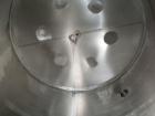 Used- Filpaco Industries Tank, Approximate 6,000 Gallon, 304 Stainless Steel, Vertical.  Approximate 114