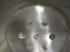 Used- Filpaco Industries Tank, Approximate 6,000 Gallon, 304 Stainless Steel, Vertical.  Approximate 114