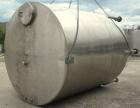 Used- Filpaco Industries Tank, 6,000 Gallon, 304 Stainless Steel, Vertical.  Approximate 114