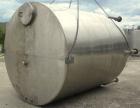 Used Filpaco Industries Tank, 6,000 Gallon, 304 Stainless Steel, Vertical.  Approximate 114