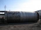 Used-16,978 Gallon Five Star Industries Mix Tank.  304 Stainless steel construction, approximately 10' diameter x 26'9