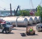 Used Horizontal 55,500 Gallon Pressure Tank, Manufactured by HUB Technologies