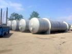 Used- HUB Technologies 55,500 Gallon Horizontal Pressure Tank. 316L stainless steel, dished heads, tank on (2) saddles, end ...