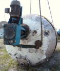 Used Hamilton Dynamic Crystallizer Pressure Tank, 5,300 Gallon, 304L Stainless Steel, Vertical. 96” Diameter x 156” straight side, 2:1 elliptical top and bottom. Internal rated Full Vacuum & 60 psi a...