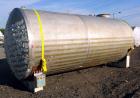 Used Hamilton Welding Company Tank, 5,200 Gallon, 304 Stainless Steel, Horizontal. Approximately 84” diameter x 202” straight side, dished heads. Openings: top 24” manway with cover, 3” side bottom o...