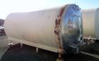 Used Heil Company Storage Tank, 5000 Gallon, 304 Stainless Steel, Horizontal. Approximately 92