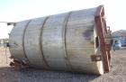 Used Tank, 10,500 Gallon, 304 Stainless Steel, Vertical. Approximate 126