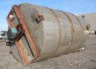 Used Tank, 10,500 Gallon, 304 Stainless Steel, Vertical. Approximate 126