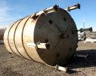 Used Imperial Steel Tank, 10,300 Gallon, 304 Stainless Steel, Vertical. Approximate 126