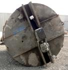 Used Imperial Steel Tank, 10,000 Gallon, 304 Stainless Steel, Vertical. Approximate 120