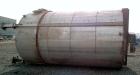 Used Imperial Steel Tank, 10,000 Gallon, 304 Stainless Steel, Vertical. Approximate 120