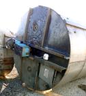 Used Imperial Steel Tank, 10,000 Gallon, 304 Stainless Steel, Vertical. Approximate 120
