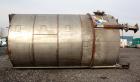 Used Imperial Steel Tank, 10,000 Gallon, 304 Stainless Steel, Vertical. Approximate 120