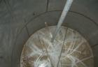 USED: Industrial Marine Inc tank, 6000 gallon, 304 stainless steel, vertical. Approximately 114