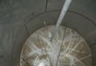 USED: Industrial Marine Inc tank, 6000 gallon, 304 stainless steel, vertical. Approximately 114
