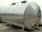 Used Inox-Tech Tank, 6000 Gallon, Model ASHS6000USG, 304 Stainless Steel, Horizontal. 97-1/2