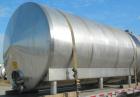 Used Inox-Tech Tank, 6000 Gallon, Model ASHS6000USG, 304 Stainless Steel, Horizontal. 97-1/2