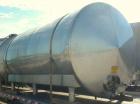 Used Inox-Tech Tank, 6000 Gallon, Model ASHS6000USG, 304 Stainless Steel, Horizontal. 97-1/2