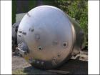 Used- INOX Pressure Tank, 5000 Gallon, 316 Stainless Steel, Vertical. 9' diameter x 10' straight side, dished top and bottom...