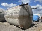 Used IPSCO 9300 Gallon 304 Stainless Steel Vertical Mix Tank
