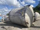 Used- IPSCO approximately 9300 gallon 304 stainless steel vertical mix tank. 138