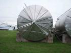 Used J&S 30,000 Gallon Stainless Steel Tank. Type 316 stainless steel. Top head is 308 stainless steel. Overall dimensions are 15'6