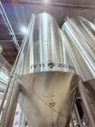 Used-JV Northwest (ICC) Stainless Steel Jacketed Vessel.  304 stainless steel; 200BBL, (Approximately 6,200 Gallon); 8'10