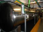 Used JV Northwest 7,500 Gallon Stainless Steel, Jacketed Pressure Tank, Horizontal Orientation. Measures 7' diameter x 32' long, dished ends. Vessel is internally rated for 50 PSI at 300 deg. F. Jack...