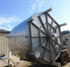 Used JV Northwest stainless steel tank, approximately 6,250 gallon capacity