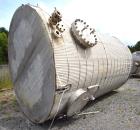 Used JMW James Machine Works API 650 Tank, 9,400 Gallon, 316L Stainless Steel, Vertical. 120