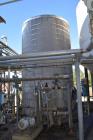 Used JMW James Machine Works API 650 Tank, 9,400 Gallon, 316L Stainless Steel, Vertical. 120
