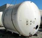 Used Chester Jensen Tank, 5,000 gallon, Model AHC, 304 stainless steel, horizontal. 114