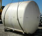 Used Chester Jensen Tank, 5,000 gallon, Model AHC, 304 stainless steel, horizontal. 114