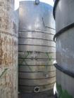 Used- Joseph Oat and Sons Vertical Storage Tank. Approximately 8000 gallon, stainless steel. 10' diameter x 13'-6
