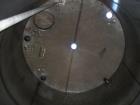 Used- Joseph Oat and Sons Vertical Storage Tank. Approximately 8000 gallon, stainless steel. 10' diameter x 13'-6