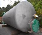 Unused- Graver Water Systems Approximate 5200 Gallon Cation Regeneration Vessel. Manufactured by Kennedy Tank, 316/316L stainless steel, vertical. 90