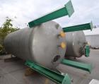 Unused- Graver Water Systems Approximate 5200 Gallon Cation Regeneration Vessel. Manufactured by Kennedy Tank, 316/316L stainless steel, vertical. 90