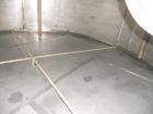 Used Krenz Approximately 10,000 Gallon Stainless Steel Storage Tank. Approximately 12' diameter x 12' straight side. Flat bottom and slight cone top. Various top openings including a 17