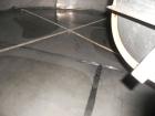 Used- Krenz Approximately 10,000 Gallon Stainless Steel Storage Tank. Approximately 12' diameter x 12' straight side. Flat b...