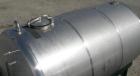 Used L'Hoir Incorporated tank, 4803 gallons (4000 Imperial), 304 stainless steel, horizontal. Approximately 94 1/2