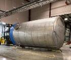 Used L'Hoir 24,000 Gallon (20k imperial gallon) 304 Vertical Stainless Steel Ta